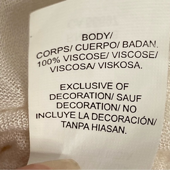 Lucky Brand White Embroidered Long Sleeve Peasant Top Sz S - Picture 11 of 13